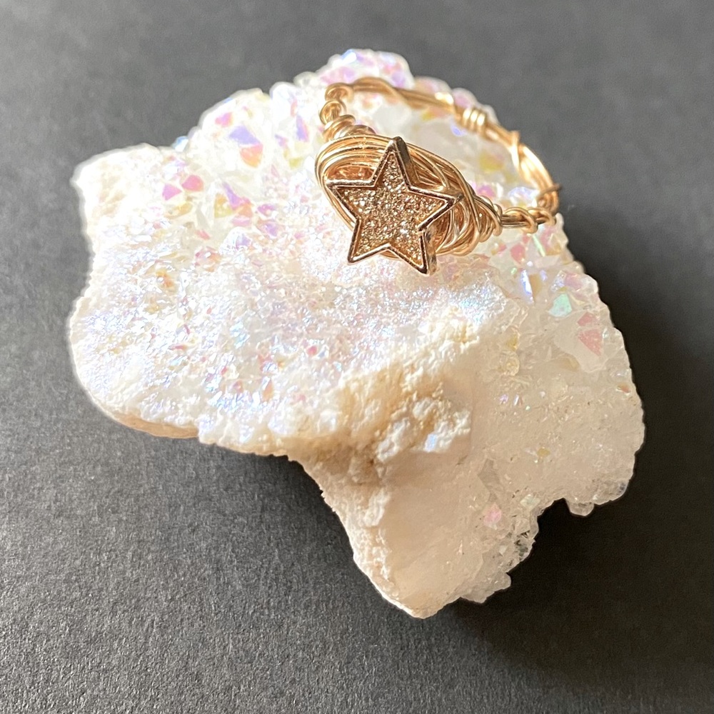 Gold Star Ring